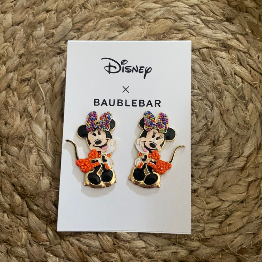 Disney X Baublebar Minnie Mouse Earrings
